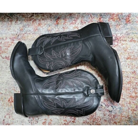 Roper Sidewinder Men's Leather Boots 10.5 - Picture 5 of 11